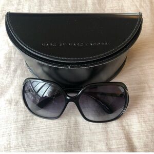 Marc by Marc Jacobs Glossy Black Sunglasses